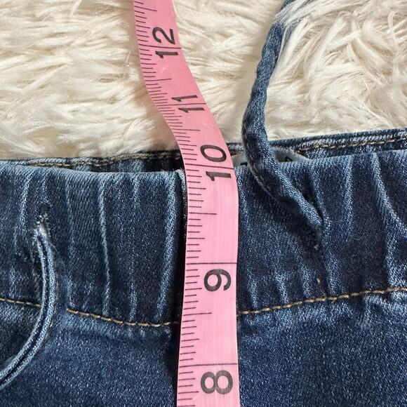 Celebrity Pink Denim Jogger Jeans Zip Pockets Drawstring Sz M - Picture 9 of 10